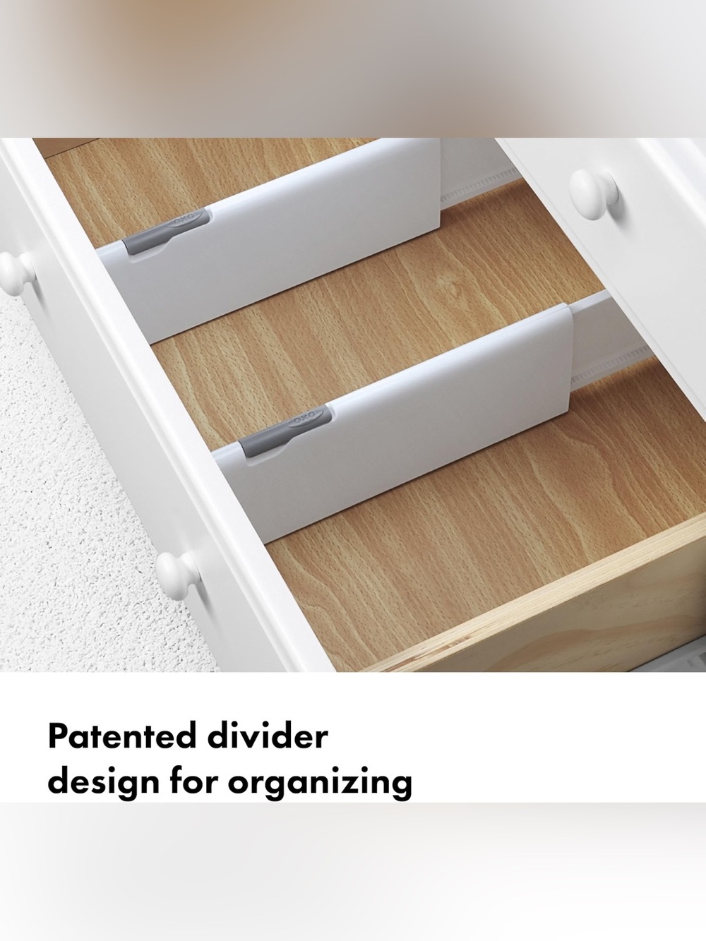 OXO Expandable Drawer Dividers (3 available)